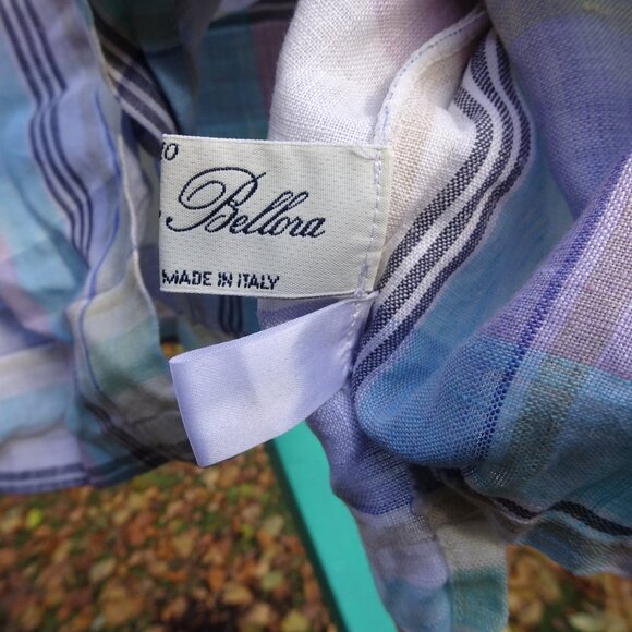 Made in Italy Linen Vintage Shirt - Picture 2 of 8